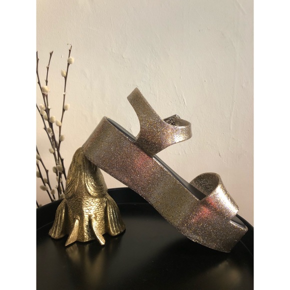 Melissa Glitter mar sandals platforms - Picture 5 of 16